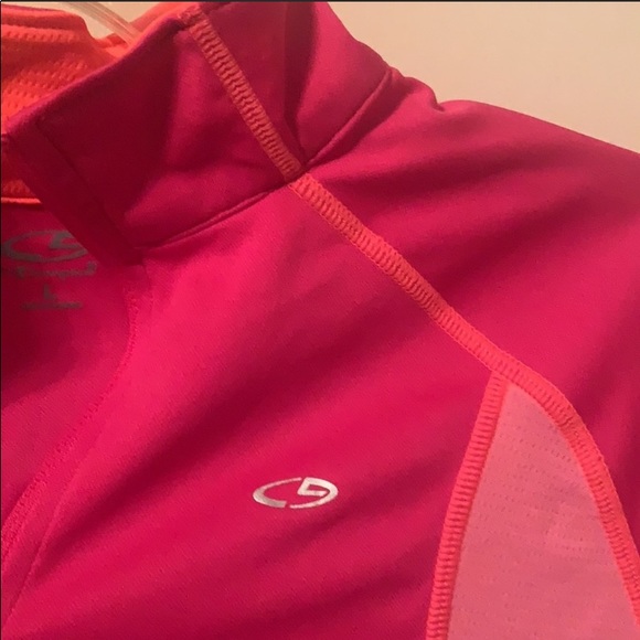 CHAMPION Girls Pink DUO DRY Pullover sweater Top L - Picture 4 of 9